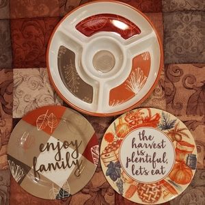 Thanksgiving serving trays